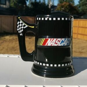 Nascar Large Ceramic Mug 2003 Sherwood Brands Car Racing Collectible